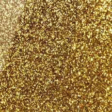 Plexiglas golden glitter