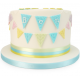 FMM - Fondantausstechform Flaggen und Girlanden, 3. Set