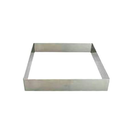 De Buyer - Tortenring quadratisch, 12 cm, 2 cm hoch