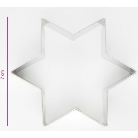 Emporte-pièce - étoile, 7 cm