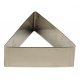 De Buyer - Forme à entremet triangle, 9.4 cm, 4.5 cm de haut