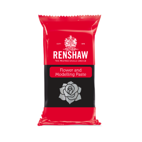 Renshaw Blütenpaste schwarz, 250 g