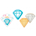 Decora - Ausstechform Diamant, circa 6 cm