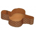 Decora - Moule papier pour colombe de 1 kg, 5 pièces