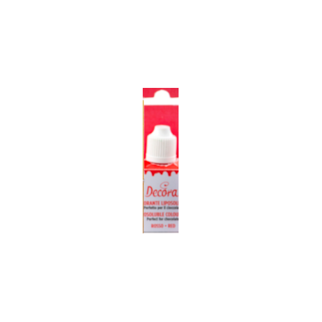Colorant alimentaire rouge laque poudre liposoluble professionnel 7502 -  Couleur : Rouge, Poids : 10 g