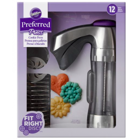 Wilton - pistolet à biscuits, 12 formes