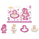 Decora - Cookie Cutter ballerina, set of 2