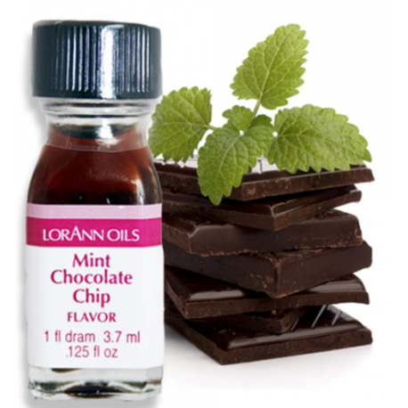 LorAnn Super Strength Flavor - Mint Chocolate Chips, 3.7ml