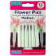 PME - flower spikes/pics, medium, 12 pieces