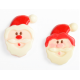 CK - Moule en plastique rigide pour chocolat Père Noël, 4 cavités