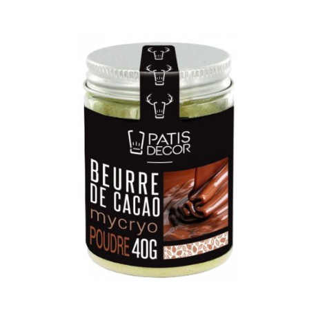 Patisdécor - Mycryo Kakaobutter in Pulverform, 30 g