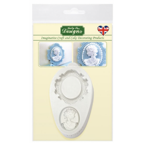 Katy Sue - Moule en silicone Cameo oval