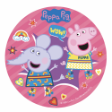 Dekora - Essbare Scheibe, Peppa Pig, 20 cm