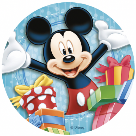 Dekora - Essbare Scheibe, Mickey Mouse, 20 cm