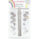 Scrapcooking - Fondant extruder, 20 discs