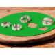 Funcakes pâte à sucre vert déjà étalée, 430 g