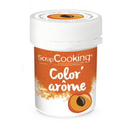 ScrapCooking - Color'arôme powder apricot/orange, 10 g