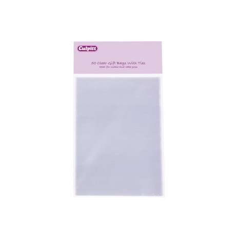 Culpitt - Sachets et rubans métalliques, 50 pièces