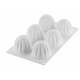 Silikomart - Silikonform Supernova 105, 6x Ø 64 h 56 mm