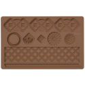 Wilton - moule en silicone - Thème macramé