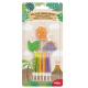 Bougies dinosaures, set de 15 pièces