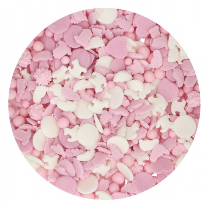 Mélange de Confettis en Sucre Princesse Funcakes 180g