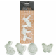 Patisdécor - Emporte-pièces à piston Pâques, set 4