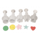 Cake Star - Mini Set Fondant Plunger Cutters, Set of 5
