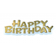AH - Kuchetopper Happy Birthday golden