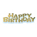 AH - Kuchetopper Happy Birthday golden
