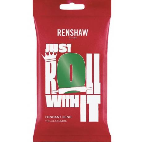 Renshaw - Emerald Green fondant, 250 g