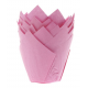 Caissettes tulipe rose, 36 pièces