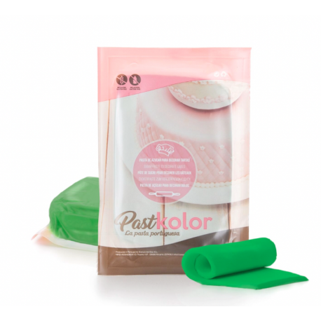 Pastkolor - pâte à sucre vert, 1 kg