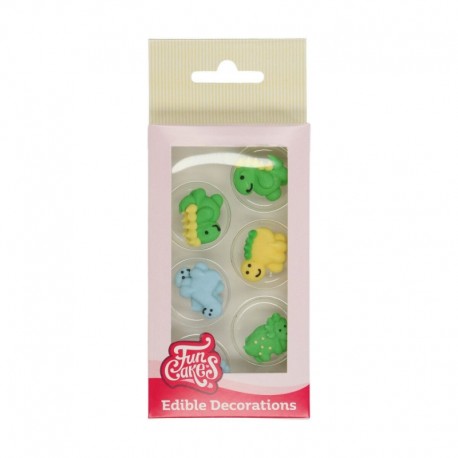 Funcakes - Sugar decoration Dino 12 pcs