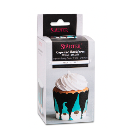 Caissettes à cupcakes Lutins, 12 pièces