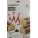 Silikomart - Chablon Christmas Log silicon mold, 6 cavities