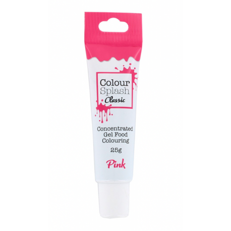 Colour splash Lebensmittelfarbe Konzentrat rosa, 25 g