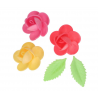 FunCakes - Essbare Papierblumen, Frangipani und Blätter, 15 Stück