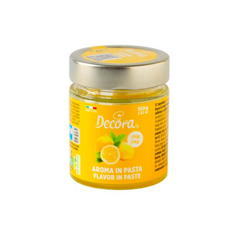 Decora - Concentrated lemon flavouring, 100 gr
