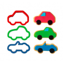 Decora - Car cookie cutter, set of 3