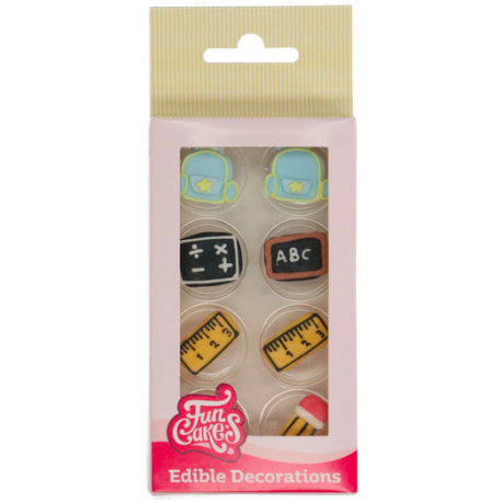 Funcakes - Sugar decorations, Funcakes - Sugar decorations, Back to School Set/8