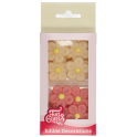 Funcakes - Décorations en massepain Marguerites, 12 pièces