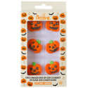 Decora Zuckerdekor Kürbis, 6 Stück