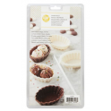 Wilton - Chocolate Mould - Shell Cups, 3 cavities