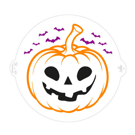 Decora - Pochoir de citrouille d'Halloween