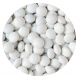 Decora - Chocolate lentils confetti, white, 80 g
