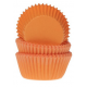 Orange mini Cupcake Cups, 60 pieces