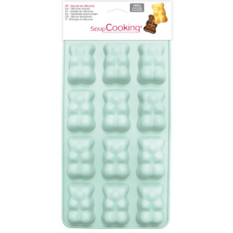 ScrapCooking - Gummibären Silikonbackform