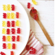 ScrapCooking - Silikonform, Mini-Teddybären, 36 Vertiefungen