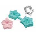 Silikomart - Emporte-pièce et moule en silicone pétunia